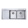 Select 1160 One & Three Quarter Bowl Sink With Drainer