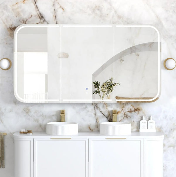 LED Maci 1500(W)x750(H) Shaving Cabinet - Premium Edition