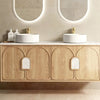 Maci 600mm-1800mm Woodland Oak Wall Hung Vanity