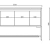 Timber Oak 1500mm Vanity