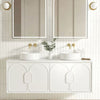 Maci 600mm-1800mm Matte White Wall Hung Vanity