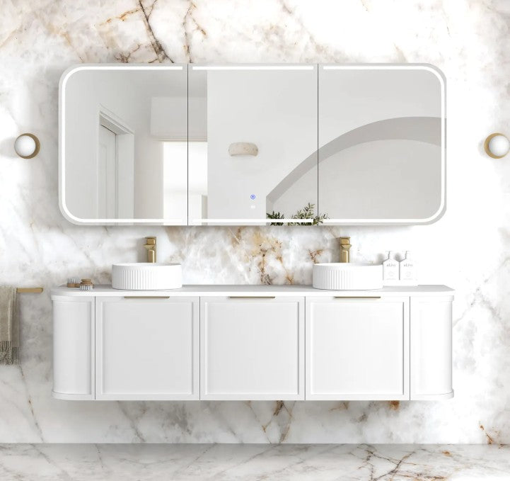 LED Maci 1800(W)x750(H) Shaving Cabinet - Premium Edition