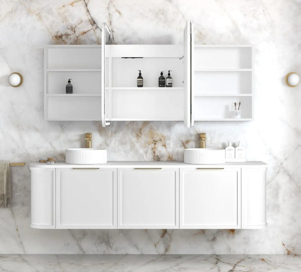 LED Maci 1800(W)x750(H) Shaving Cabinet - Premium Edition