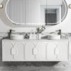 Maci 600mm-1800mm Matte White Wall Hung Vanity