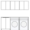 Noah Natural Oak 1960 Laundry Set A