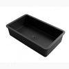 Kai 810 Rectangle Porcelain Sink - Matte Black