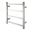 Cubo Chrome 500 Square 4 Bar Heated Towel Rail