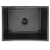 Black 580 Handmade Single Bowl Kitchen Sink