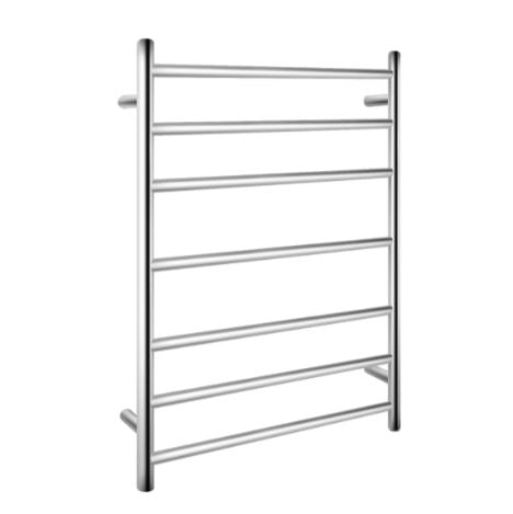 Rondo Chrome 600 Round 7 Bars Heated Towel Ladder