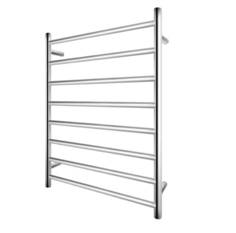 Rondo Chrome 600 Round 8 Bars Heated Towel Ladder