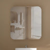 Maci 750-1200mm Walnut Shaving Cabinet