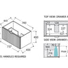 Bayview 750 Stone Grey Matte Wall-Hung Vanity