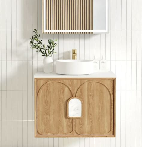 Maci 600mm-1800mm Woodland Oak Wall Hung Vanity