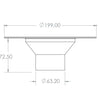 PVC Puddle Flange