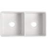 Kingston 835 Fine Fireclay Double Butler Sink