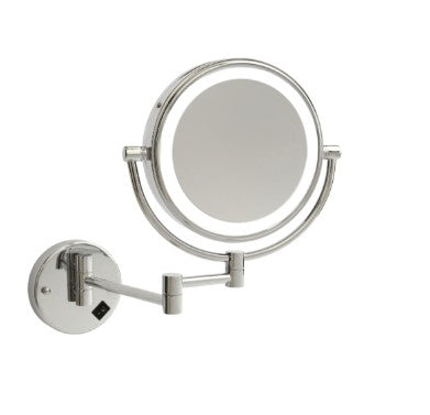 Chrome Wall Mounted 8X Magnifying Mirror
