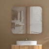 Maci 750-1200mm Walnut Shaving Cabinet