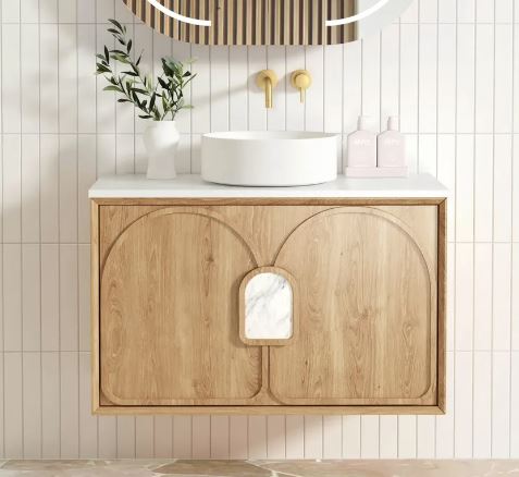 Maci 600mm-1800mm Woodland Oak Wall Hung Vanity
