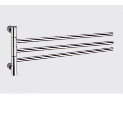 Rondo Three Bar Swivel Towel Rail