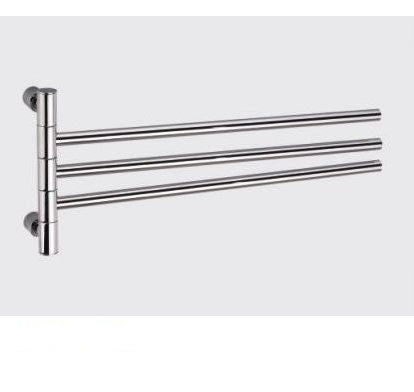 Rondo Three Bar Swivel Towel Rail