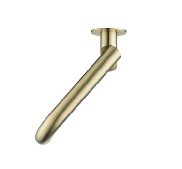 Mica Swivel Bath Spout - French Gold