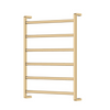 Koko 600x800mm Heated Towel Rail Brushed Brass