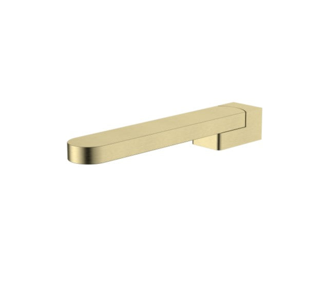 Nova Swivel Bath Spout - Brushed Brass