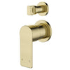 Nova II Shower Mixer With Diverter Brushed Brass