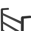 Koko 600x450mm Heated Towel Rail Matte Black