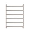 Koko 600x800mm Heated Towel Rail Brushed Nickel