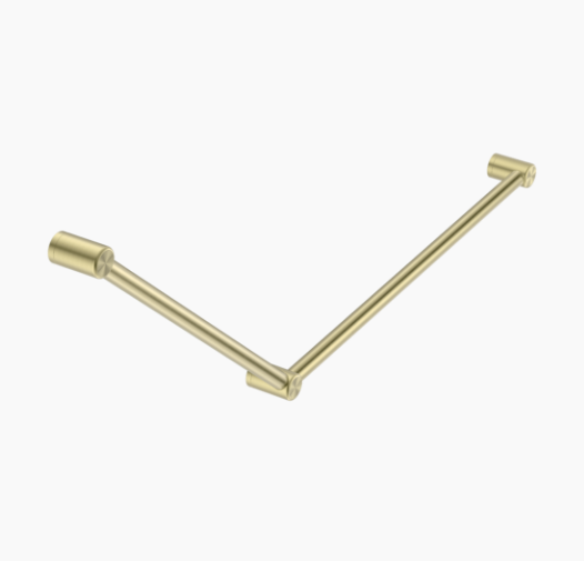 MECCA Care 750x900mm DDA Grab Rail 45 Degree 32mm