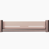 MECCA Care Brushed Bronze Grab rail With Shelf 300/450mm