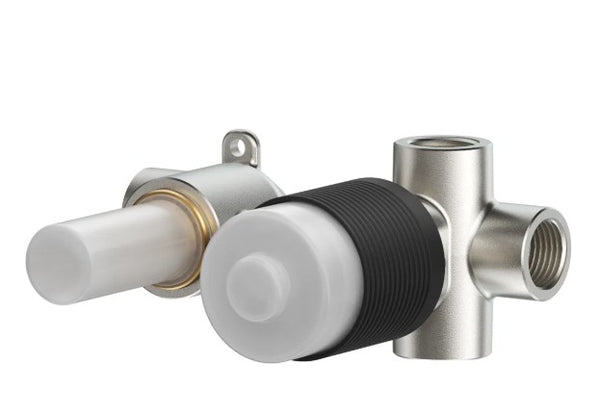 Mica Shower Mixer Diverter – Sideways - Gunmetal