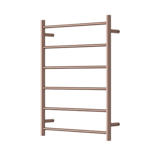 Mirage 6 Bar 600mm x 800mm  Wide Heated Towel Rail