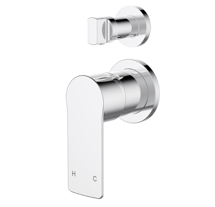 Nova II Shower Mixer With Diverter Chrome