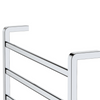 Koko 600x800mm Heated Towel Rail Chrome