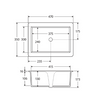 Koko Gloss White Undermount Basin