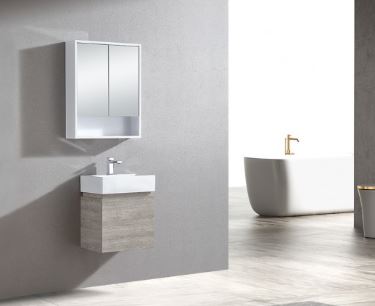 Florence 480 Grey Oak Vanity