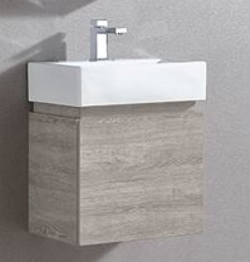 Florence 480 Grey Oak Vanity