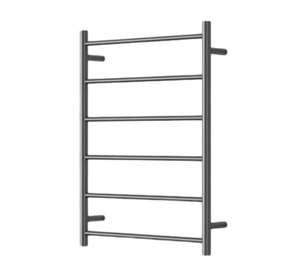 Mirage 6 Bar 600mm x 800mm  Wide Heated Towel Rail