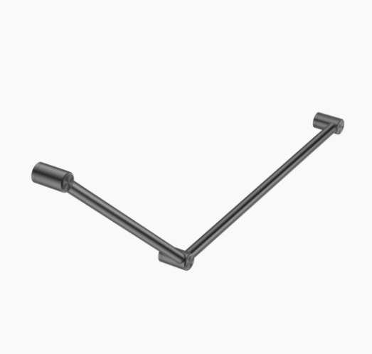 MECCA Care 750x900mm DDA Grab Rail 45 Degree 32mm