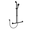 Hustle Care Inverted T Rail Shower with Push/Pull Slider