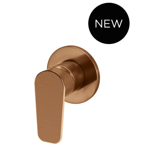 Meir Round Wall Mixer Paddle Handle Trim Kit with In-wall Body