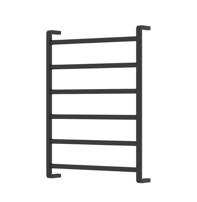 Koko 600x800mm Heated Towel Rail - Matte Black