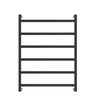 Koko 600x800mm Heated Towel Rail - Matte Black