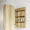 Ella Natural Oak 450 LED Mirror Cabinet