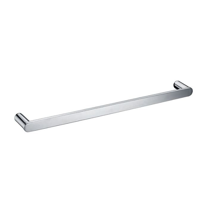 Olivia Single 600mm Towel Rail - Chrome