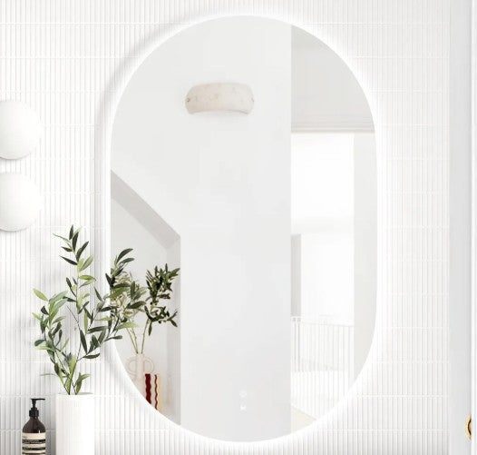 Oval 900x600mm LED Mirror