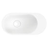 Ari 450 x 220 Cast Stone Wall Basin, No Tap Hole