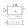 Kingston 750 Single Butler Sink